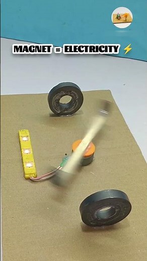No Battery! Generate Electricity Using Magnets ⚡ | Mini Science Experiment 18:02:26