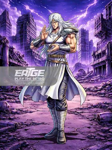 The Serene Warrior: Toki from Fist of the North Star #fistofthenorthstar #retroanimation #retromanga