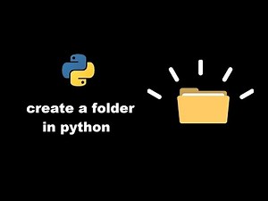 create a folder in python