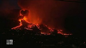 Canary Island volcano La Palma erupts