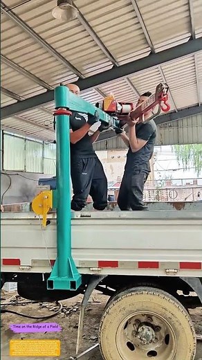 Lifting Limits: How This Truck-Mounted Crane Redefines Small-Business Logistics