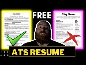 FREE Resume Template And How To beat ATS Software