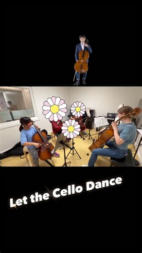 The cello can spin! So amazing, and the kids absolutely love it! #Cello #CelloFun #CelloKids #PlayfulLearning StringTeaching | My Music Box