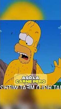 Homero Simpson inventó el primer sándwich | LOS SIMPSON | RESUMEN | TEMPORADA #simpsons