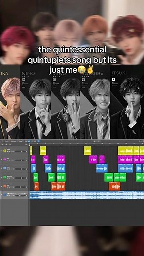The quintessential quintuplets song but its literally just me😭😭✌️