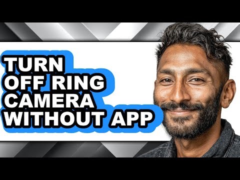 How to Turn Off Ring Camera Without App (easy Method)