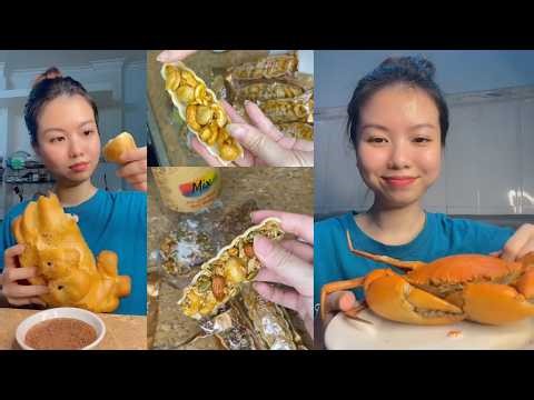 Cua "Bạ chà bứ", Lên thuyền ra khơi đánh bắt nha 😁 | KIMKHÁNHNÈ Vitaminkk