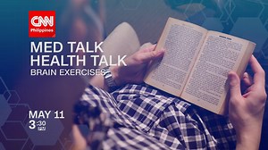 1.8K views · 13 reactions | LATER: We all know that we need to exercise regularly to maintain our physical health. But it’s vital that we exercise our minds too. We’ll talk about the tried and tested ways to boost your cognitive skills on Med Talk Health Talk with Doc Freddie Gomez.  3:30pm  Facebook  Live stream cnn.ph/1LXc9jG  Free TV ch. 9, Cignal ch. 10, Sky Cable ch. 14 | NewsWatch Plus Philippines | Facebook