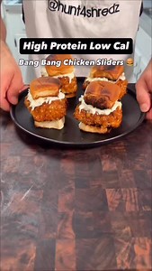 Comment “GYST” to join the Get Your Sh*t Together fat loss challenge priority list This was an easy 10 out of 10. Absolute must try. Fakeaway royalty. ⸻ Bang Bang Chicken Sliders (4) Ingredients • Chicken breast 450g • Salt, garlic powder, black pepper • Plain flour 60g • Eggs 2 • Cornflakes 60g, crushed • Sweet chilli sauce 60ml Bang Bang sauce • 0 percent Greek yoghurt 120g • Light mayo 45g • Sweet chilli sauce 30ml • Sriracha optional • Coleslaw mix 150g • Slider buns 4 ⸻ How to make it 1. Se