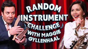 201K views · 2.1K reactions | Maggie Gyllenhaal and Jimmy attempt to get The Roots to guess the songs they're performing on instruments they've never played before. | The Tonight Show Starring Jimmy Fallon | Facebook