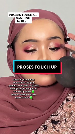 makeup nikah 7 pgi , 12.30 tghri touch up sanding base still elook! mmg baru makeup bbrpa minit tdi😍dpt cus pandai jgaa mmg bonus!💕 #fyp #touchupmakeup