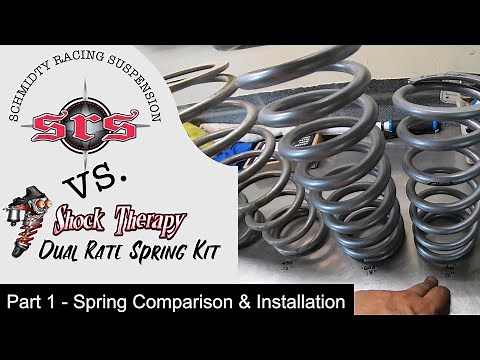 Schmidty Racing Vs. Shock Therapy Dual Rate Spring Comparison - Part 1