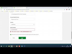 Resolve Phone Number Error Upwork