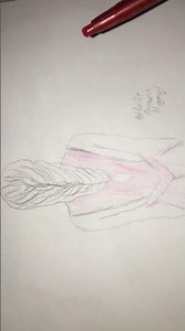 Drawing a girl’s back view #drawing #howto #howtodraw #art #sketch #pencildrawing