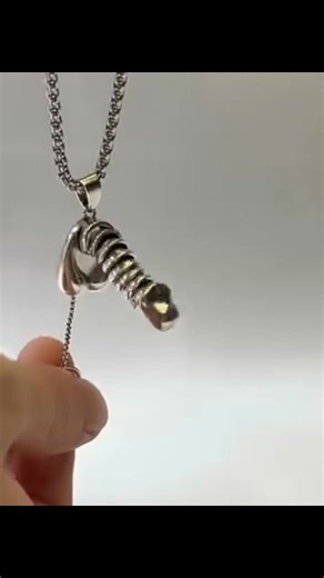 It's not just a necklace... It STANDS for something 😏 Ready to turn heads and spark laughs? Meet the Miniyou™ Erectable Pendant Necklace — the boldest accessory you'll ever wear. ✔️ Slides up for a cheeky reveal ✔️ Guaranteed conversation starter ✔️ The perfect gag gift for birthdays, bachelor parties & couples ✔️ Ultimate Icebreaker: Whether it’s at the office or on Tinder ✔️ Unisex: Fits all vibes – from soft boi to bad girl energy 🎉 Perfect for: Bachelor parties, gag gifts, dare games, or j