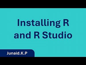 Install R and R studio (Step-by-Step) | Windows