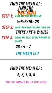 How to Find the Mean in 3 Easy Steps 😠📊
