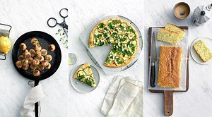Pizza, köttbullar och saftig kaka – 3 recept med citron