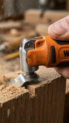 Tiny Cordless Drill in Action 🔧 Miniature Power Tool Drilling Wood | Satisfying DIY Tool Video