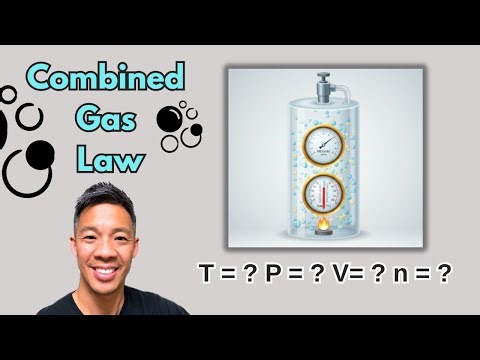 Combined Gas Law Explained (4 examples)