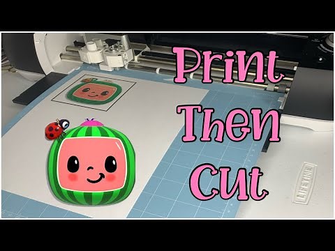 How To Print Then Cut With Cricut Using Your IPhone | Print To Cut Basics