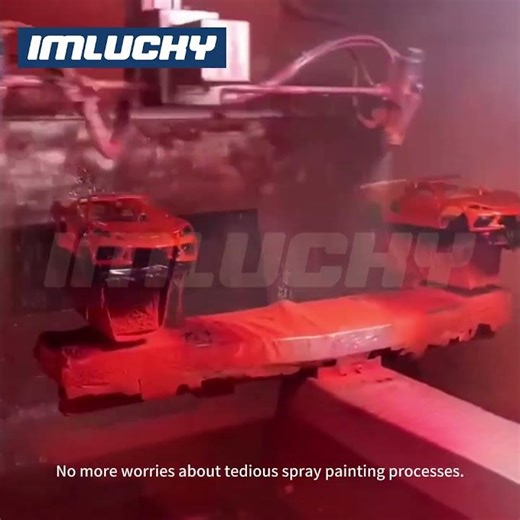 Precision Spraying, Smart Future! 5-Axis Automatic Spraying Machines #paintingmachine #machine