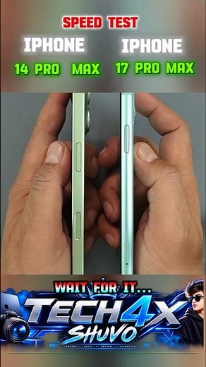 ⚡ iPhone 14 Pro Max VS iPhone 17 Pro Max! 🔥📱