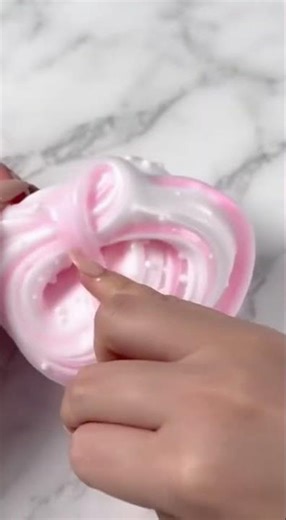 Snow Fizz Slime Stretching ASMR ✨