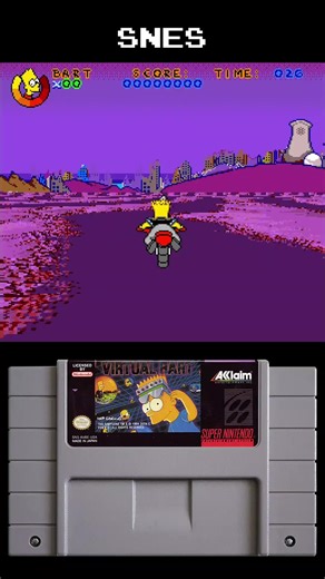 This is a weird one, and I mean that in a good way. I actually like the mini-games in this. They’re varied, they’re creative, and they capture that slightly dark, slightly chaotic humor that early The Simpsons had in the '90s. This wasn’t just a lazy cash-in. Someone tried. And the whole premise? VR for Bart. That screams 1990s. Back then, VR felt inevitable. It was always “just around the corner.” Headsets were in magazines. Lawnmower Man vibes everywhere. We thought by the year 2000 we’d all b