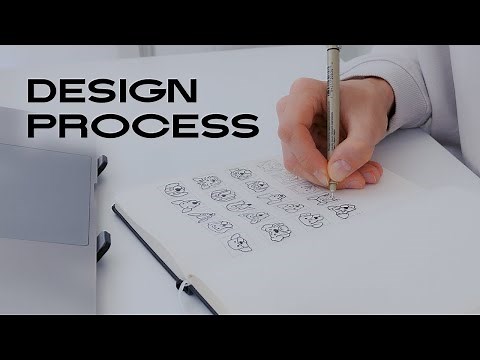How to Design Icons in Illustrator from Start to Finish | Logo Design Process