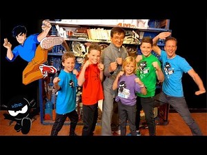 We met Jackie Chan! NINJA KIDZ TV