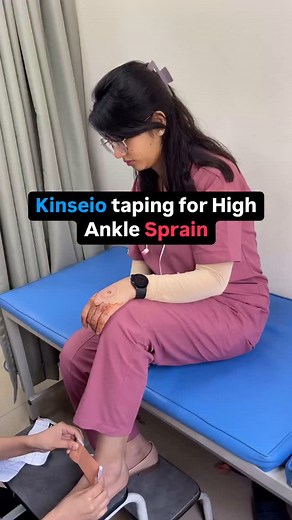 350 reactions · 13 shares | ✅ Benefits of taping in high ankle sprain...
