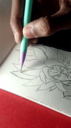 Ep 4 broly sketch part 4 #dragonball #dragonballseries #broly #legendarysayan #dbz