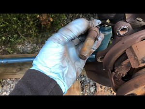 How to remove the ABS rpm sensor on Mercedes Sprinter