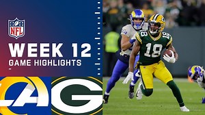 A big third quarter for the Green Bay Packers carries them to a 36-28 victory over the LA Rams! | NFL Game Recaps