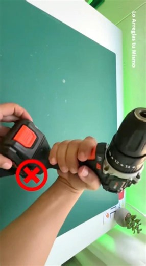 Se dañó tu taladro #tools