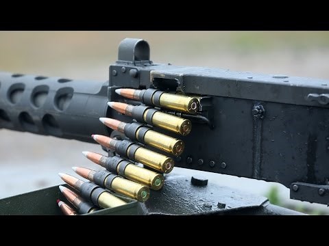 Shooting the Legendary M2 .50 Cal Machine Gun / Military Training