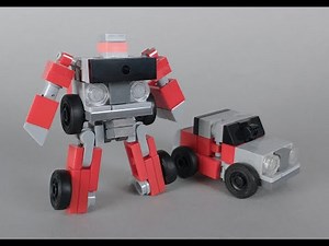 How To Build Lego Transformers Donut