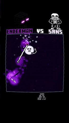 Enderman VS Sans Simulation