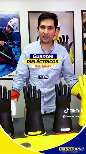¿Sabías que los guantes dieléctricos se clasifican según el voltaje con el que trabajas? Existen 5 grupos de clasificación, y podrás conocer todos los detalles en el siguiente video👇🏻 #herracruz #guantesdialectricos #bolivia #fy #parati