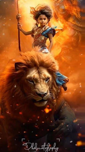 Concept art DurgaMaa #DurgaPuja #Navaratri #DeviMaa #DurgaSlokas #DurgaSaptashati #DurgaAarti #DurgaMantra #Shakti #DurgaDevi #omnamahshivaya #om #shiva #hinduism | Dharmatography - Dharma Studios