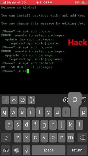 Ish shell hack