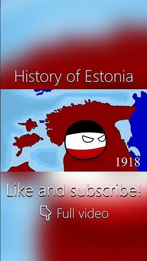 History of Estonia Part 1 | Countryballs