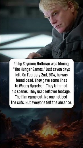 🎬 Philip Seymour Hoffman's Final Days: How "Mockingjay" Finished Without Him.