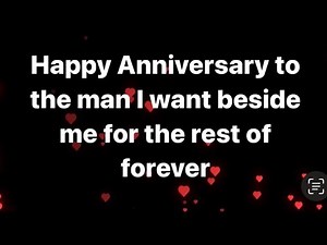 Cute Wedding Anniversary Wishes For Husband with Quotes