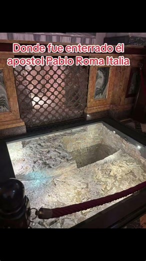 Lugar donde fue sepultado el Apostol Pablo