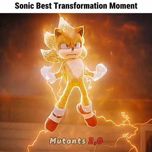Sonic Epic Transformation 💀🔥 #sonic #sonicthehedgehog #shorts