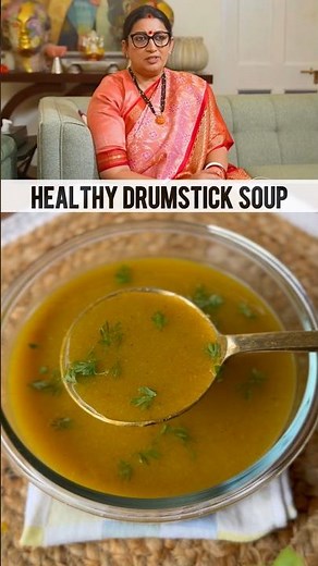 Smriti Irani’s Nutritious Drumstick Soup Recipe | Healthy Moringa Soup #shorts #drumsticksoup