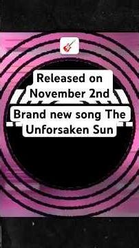 New song out The Unforsaken Sun #heavymetalsongs #metal #musicgenre #hardrock #