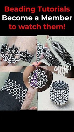 Master These Amazing Beading Patterns in Minutes! Become a member!